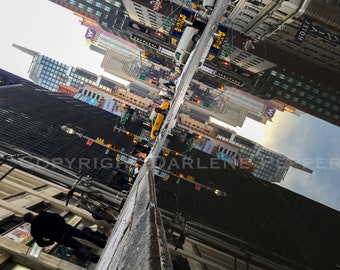 Reflexiones sobre Broadway en la ciudad de Nueva York