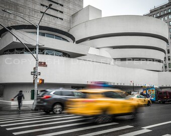 El Museo Guggenheim en la ciudad de Nueva York