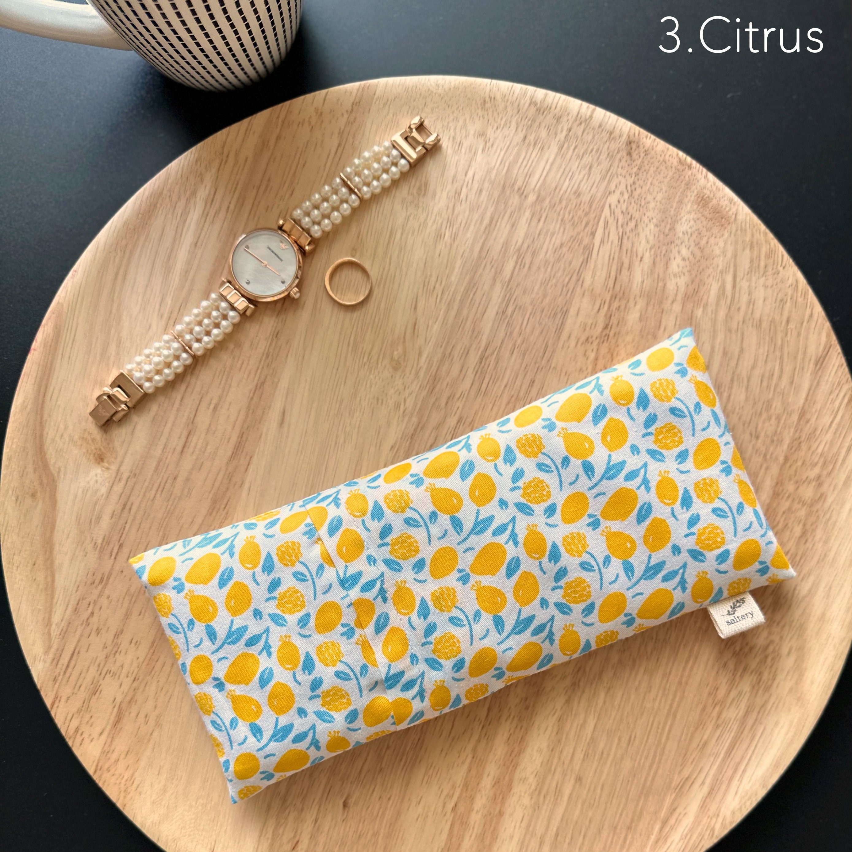 Cotton Washable Eye Pillow 10oz Lavenderrice Aromatherapy Stress Relief