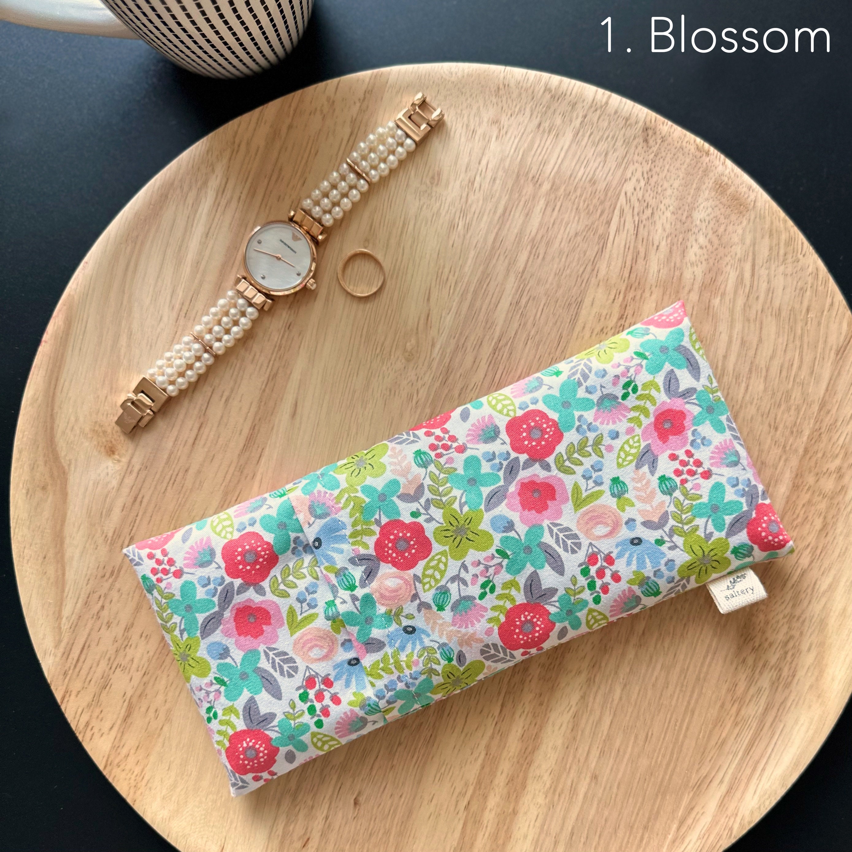 Cotton Washable Eye Pillow 10oz Lavenderrice Aromatherapy Stress Relief