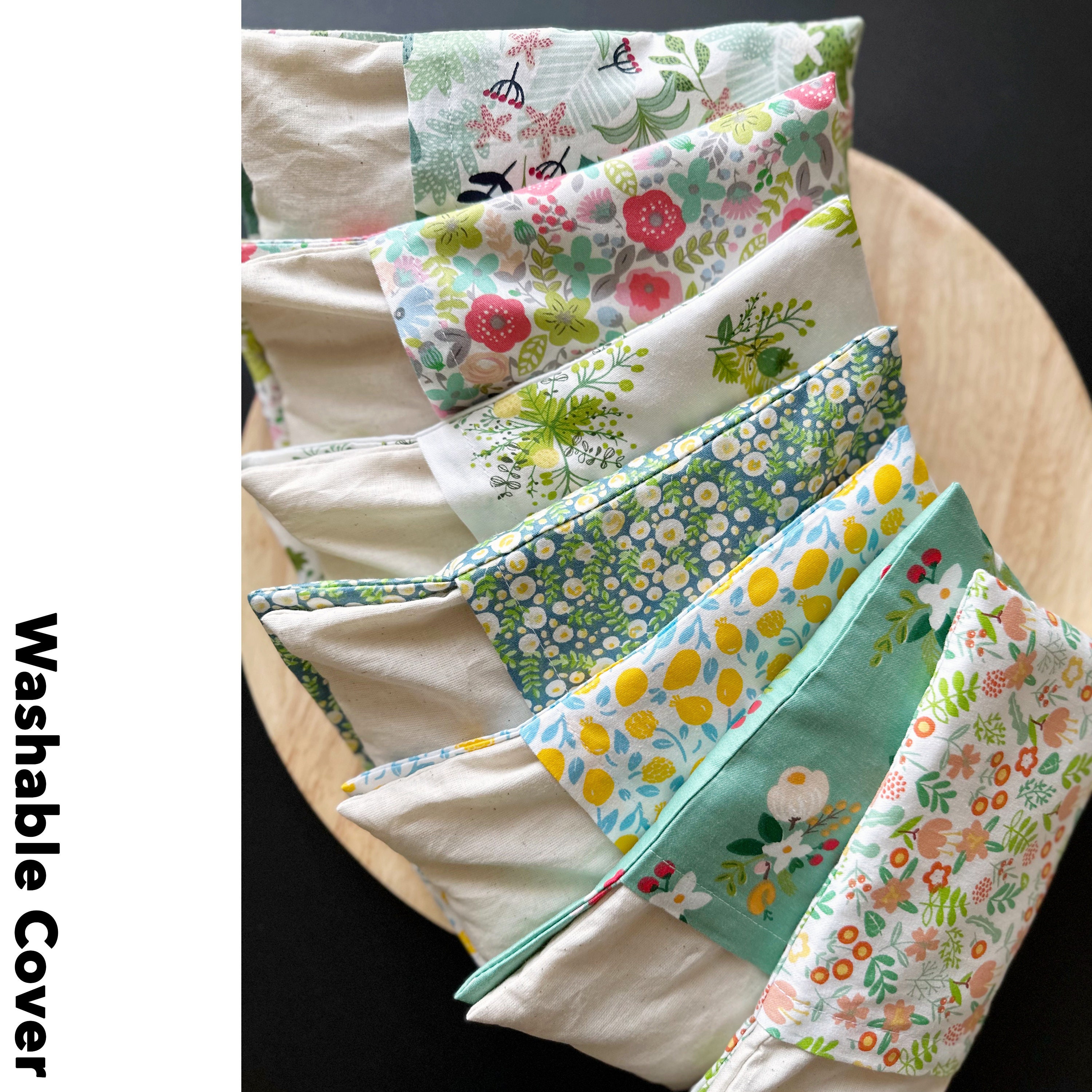 Cotton Washable Eye Pillow 10oz Lavenderrice Aromatherapy Stress Relief