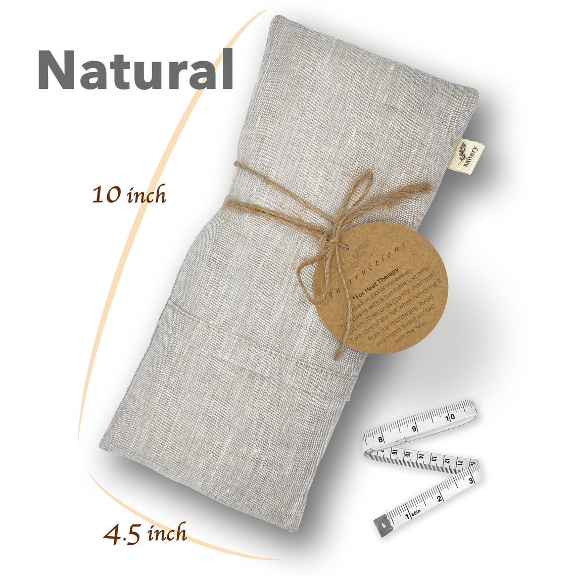 100 Linen Washable Eye Pillow 10lx4.5w Etsy