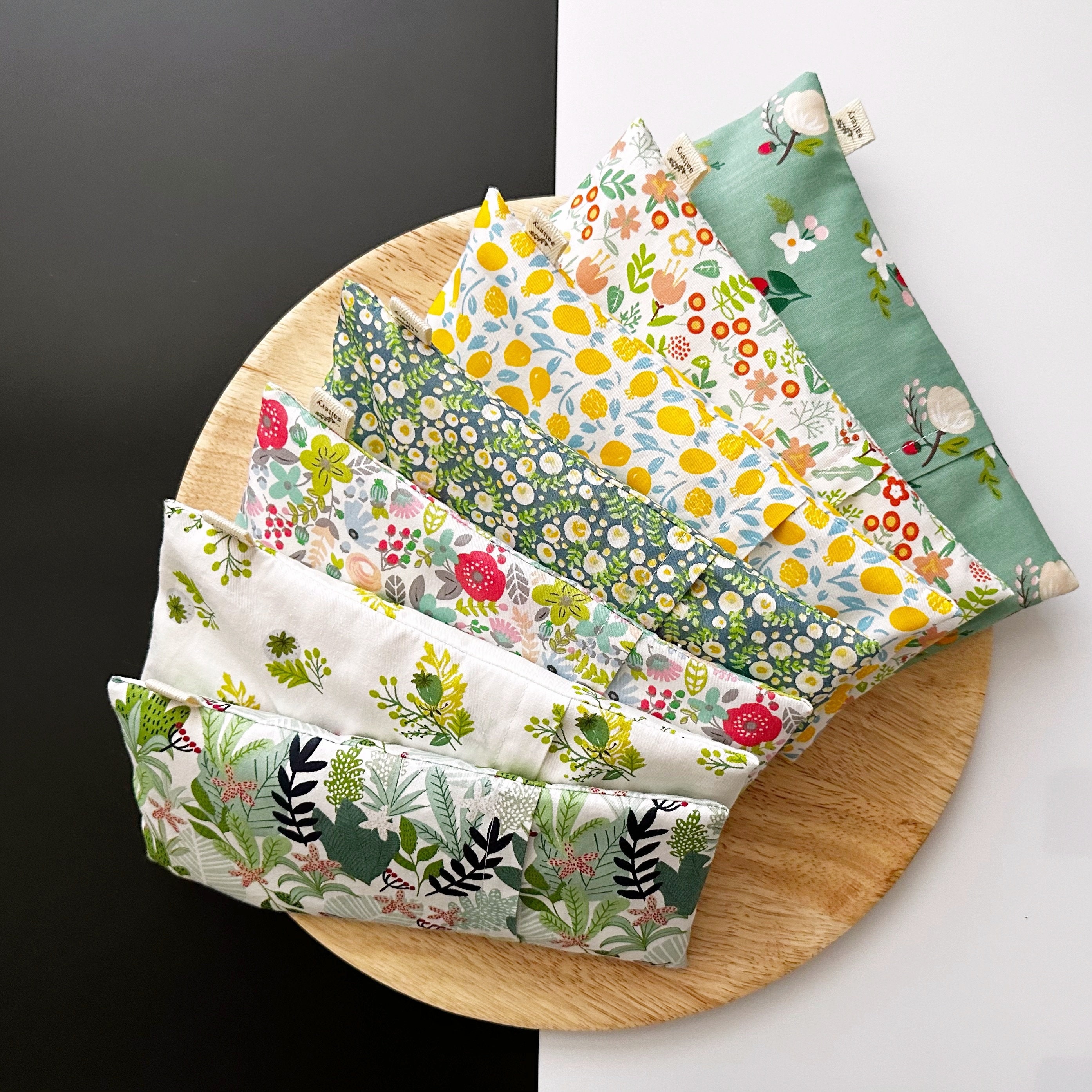 Cotton Washable Eye Pillow 10oz Lavenderrice Aromatherapy Stress Relief