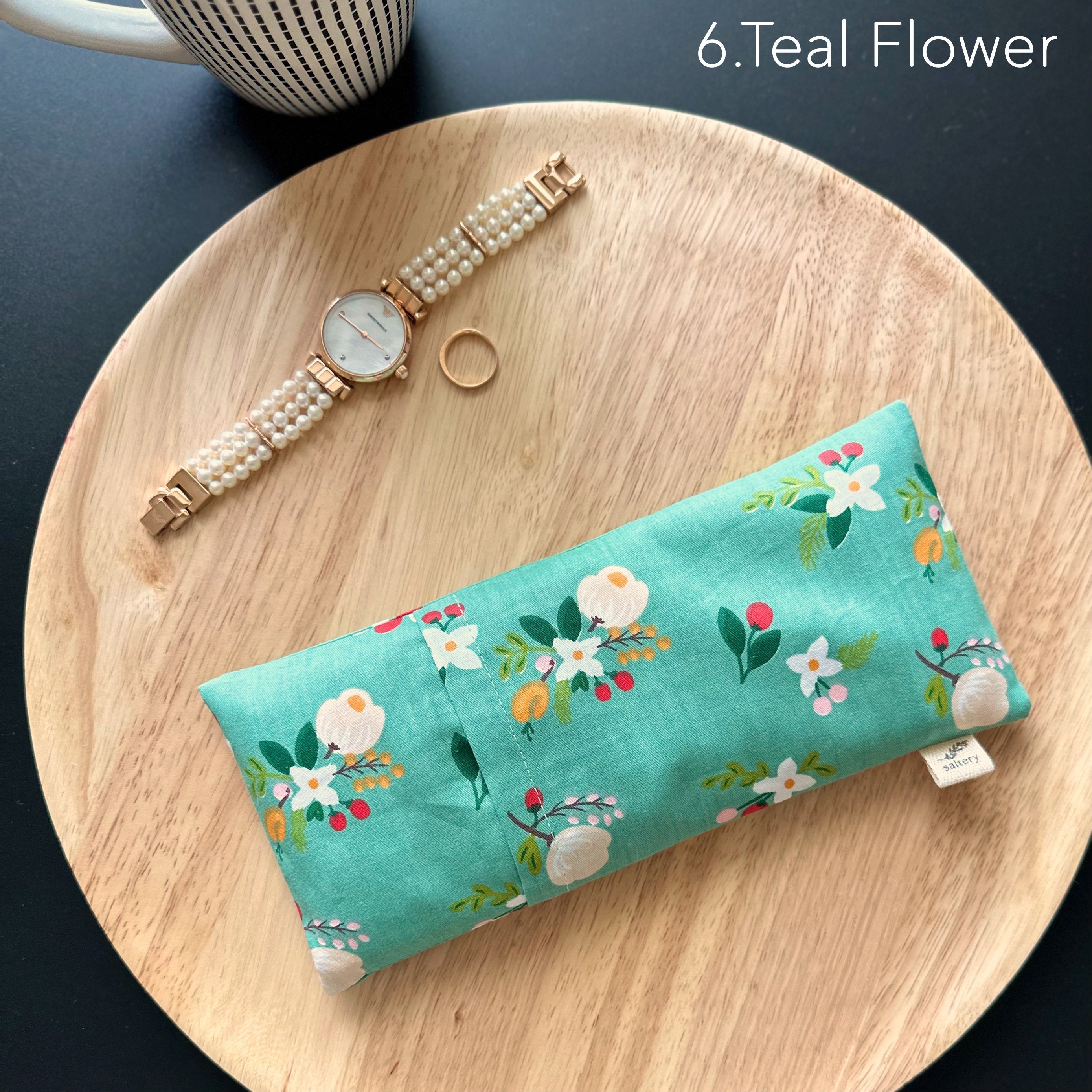 Cotton Washable Eye Pillow 10oz Lavenderrice Aromatherapy Stress Relief