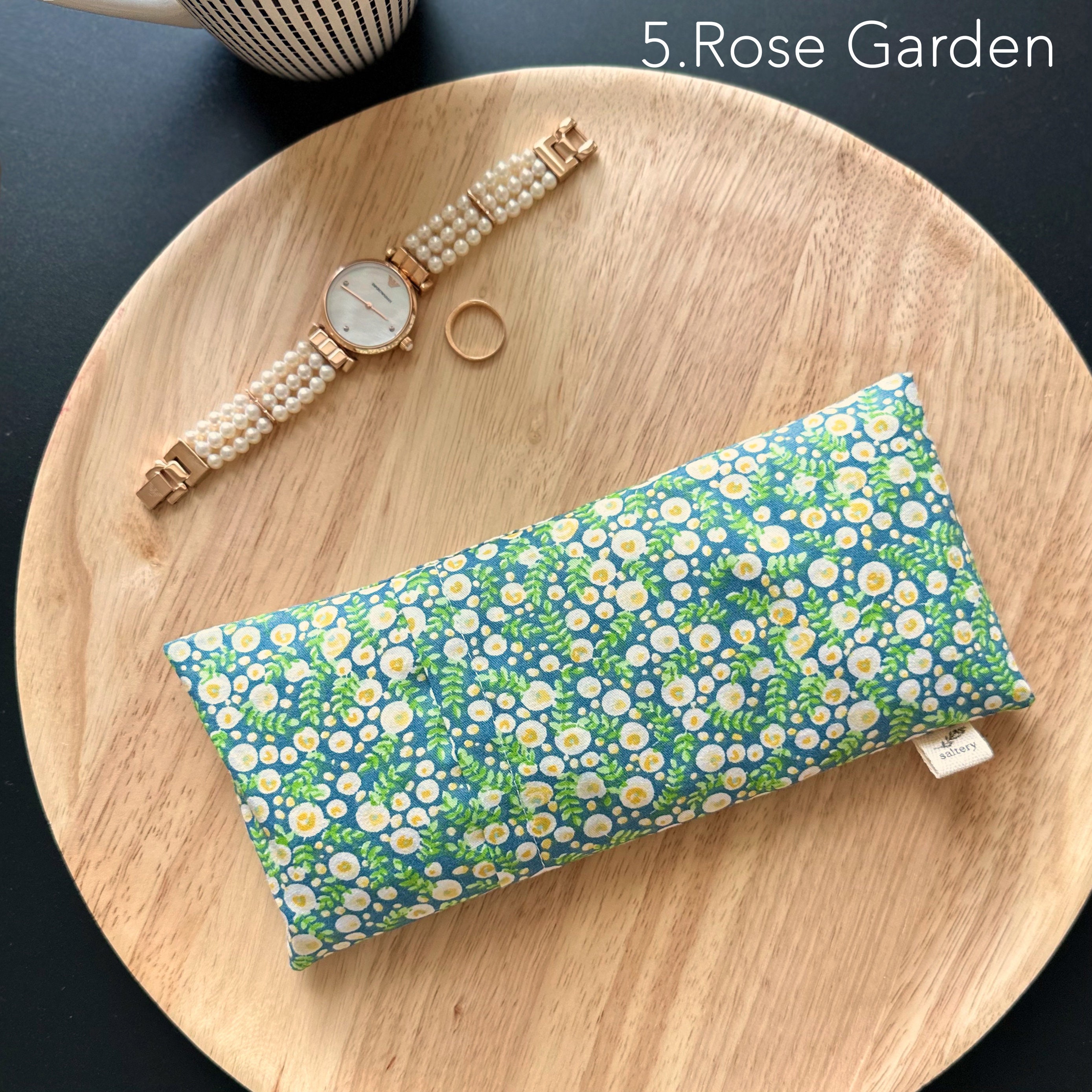 Cotton Washable Eye Pillow 10oz Lavenderrice Aromatherapy Stress Relief