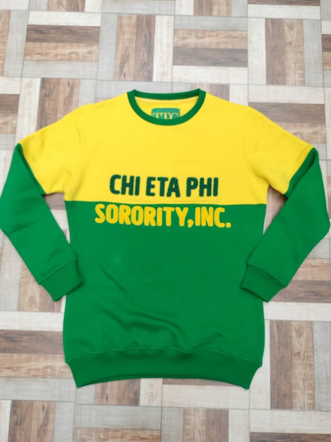 2023 Chi Eta Phi Color Block Sweatshirt - Etsy