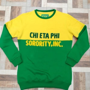 2023 Chi Eta Phi Color Block Sweatshirt image 1