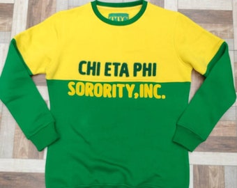 2023 Chi Eta Phi Color Block Sweatshirt