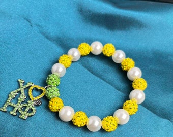 I Love Chi Eta Phi stack bracelet