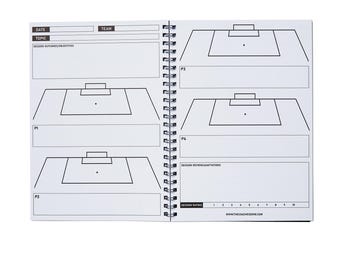 A5 Goalkeeper Notebook – Coaching Notebook for Goalkeeper Training Plans