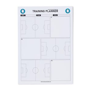 Football Training Planner – A4 Coaching Deskpad for Session Planning