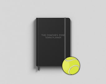 Tennis X-Planner – Hardcover Tennis Coaching Book for Training Plans