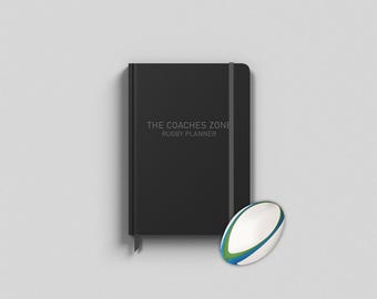 Rugby X-Planner – Hardcover Rugby Coaching Planner Book for Training