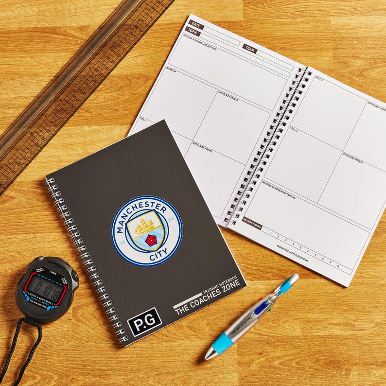 Football Manager Notebook A5 Training Notebook β Compact Football Coaching Notebook for Session ...