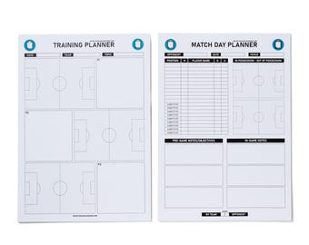 A4 Planner Set – Football Coaching Planners for Training & Matchdays
