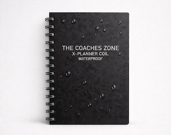 X-Planner Coil Waterproof - Waterproof Football Coaching Book & Training Planner
