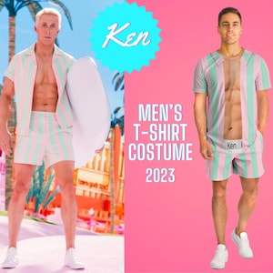 Easy Ken Costume for Men 2023 Costume Simu Liu Movie 