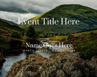 SCOTTISH GUESTBOOK-Scottish Themed Pics / CHOICES-Personalisieren Sie Namen, Daten, Event, Tartan-Signing Pg folgt Pic Pg-Large 8x11 Hardcover 50+ Pgs.
