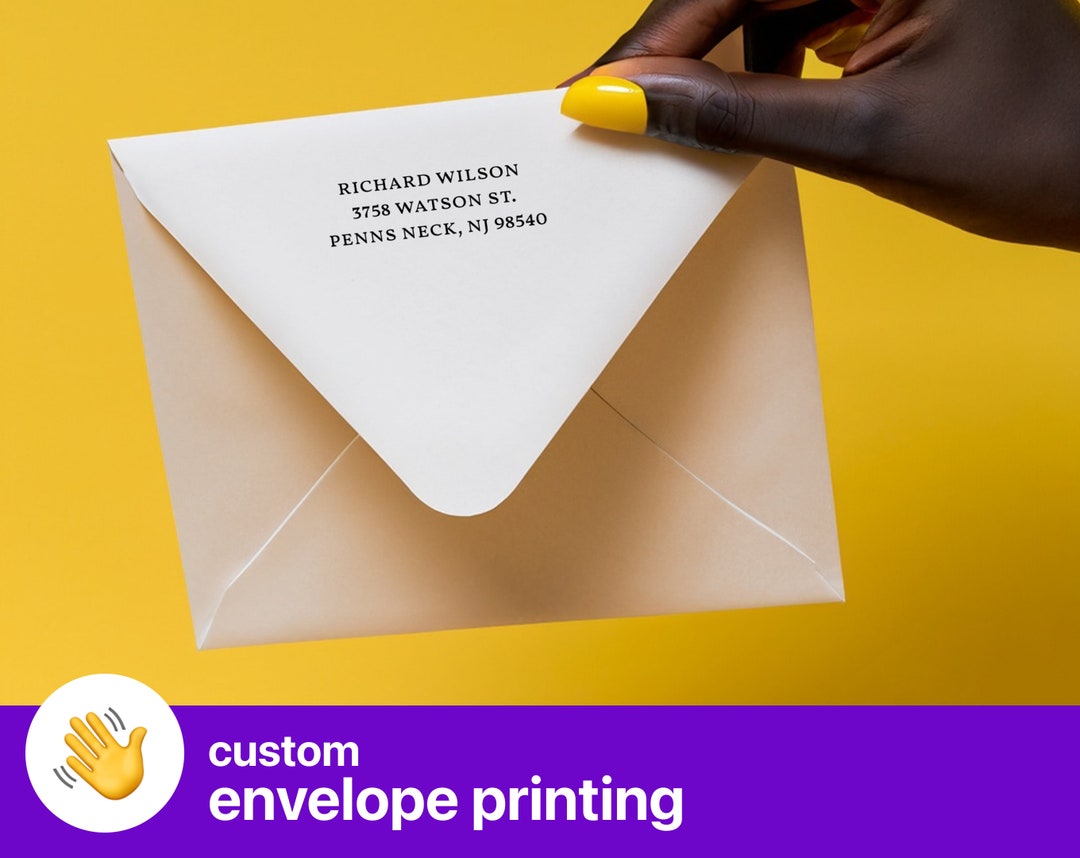Custom Addressed Envelopes, Personalized Envelopes, Wedding Invites