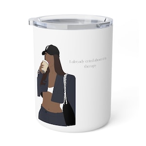 Caneca de café isolada, 10oz