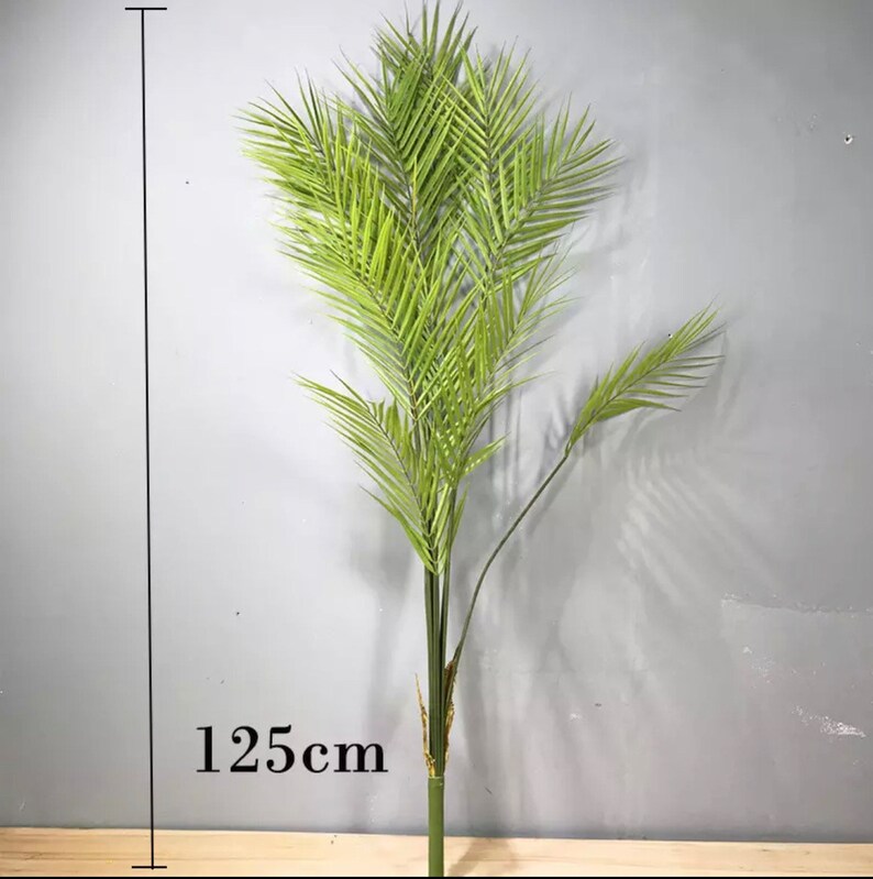 Large Artificial Palm Tree Tropical Plant Premium Quality Etsy