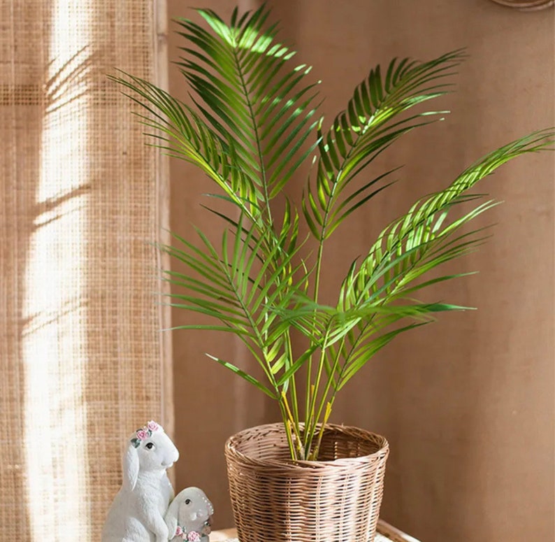 Large Artificial Palm Tree Tropical Plant Premium Quality Etsy