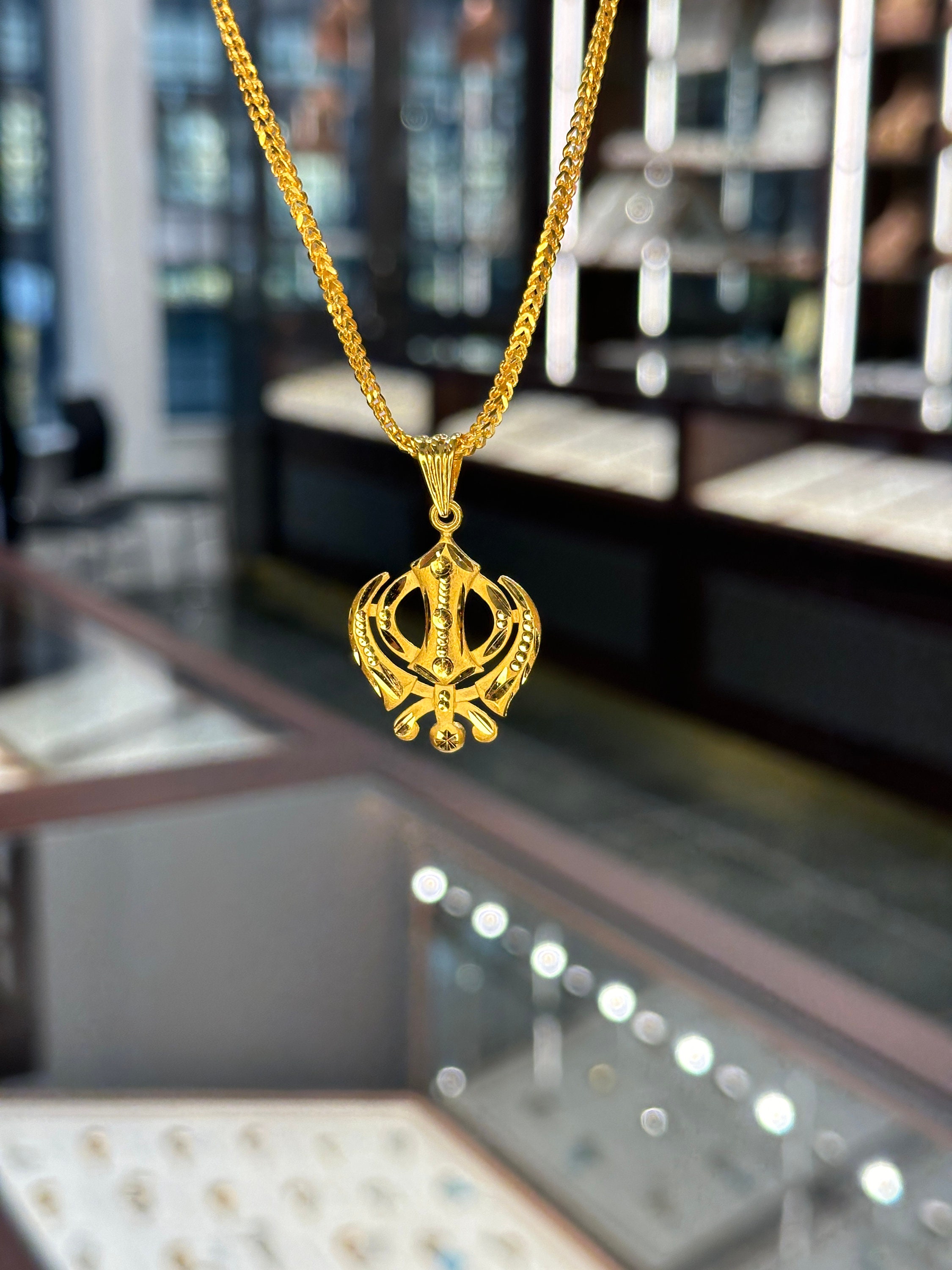 Khanda locket cheap