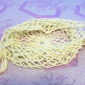 Reusable Bag, Crocheted Net Bag, Eco Friendly Cotton Shopping Bag, Artisan Net Bag, Handmade Market Bags, Zero Waste Bags, Mesh Shopping Bag
