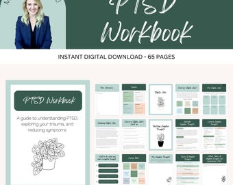 The Ultimate PTSD Workbook – Trauma Therapy Skills from a Psychologist who Specializes in PTSD! (Digital Download)