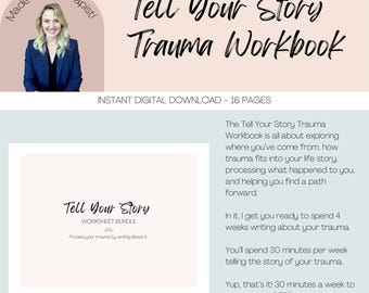 Trauma Processing Workbook: Use Writing to Heal from PTSD (Digital Download)