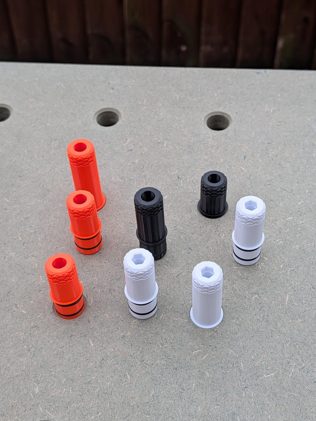 MFT Locking Bench Dogs – 20mm | Twist-lock Design | PETG + Metal Core ...