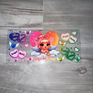 Chicano cup wraps,Uv transfer