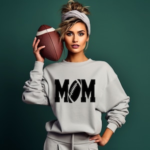 American Football Mom Shirt, Football Mom Sweatshirt, Mom Football Shirt, Football Cheer Mom Tshirt, Football Season Shirt For Moms