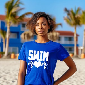 Cute Swim Mom Shirt, Swim Mom Tshirt, Swimming Mom Shirt, Swim Team Mom Shirt, Swim Mom Shirt for Swim Meet, Swim Mom Pool Party Tshirt