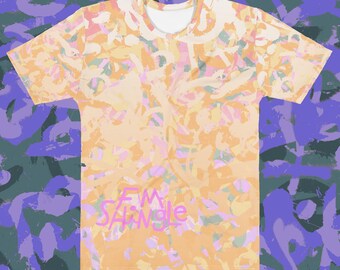 Lichen Light full print Cotton crew
