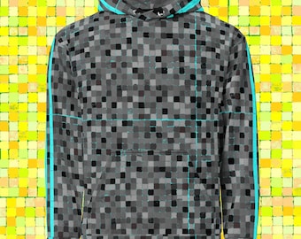 Grey Ghost (96% insanely soft poly) Hoodie (PS I'd order a size larger than normal!)