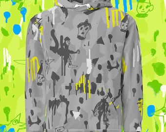 Character Drip (95% Cotton!) Hoodie (PS I'd order a size larger than normal!)
