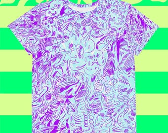 Sketchy Shirt (96% Cotton) BIG Youth Sizes