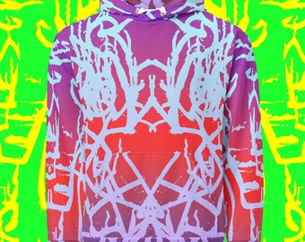The Kraken of Dawn (96% insanely soft poly) Hoodie (PS I'd order a size larger than normal!)