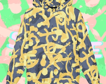 Oversized (95% Cotton) Dusk Shredder Hoodie. See description for size measurements and recommendations