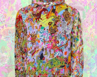 Comet Apostle (96% insanely soft poly) Hoodie (PS I'd order a size larger than normal!)