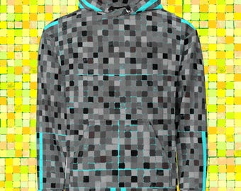 Grey Ghost (95% Cotton!) Hoodie (PS I'd order a size larger than normal!)