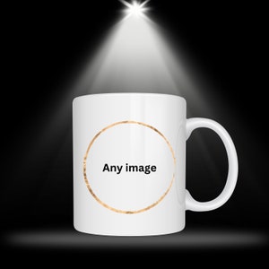 Custom logo  mug Business brand  mug logo Any Photo or image Any text Mug, business  Custome logo  Mug logo photo Printed Mug Photo Mug