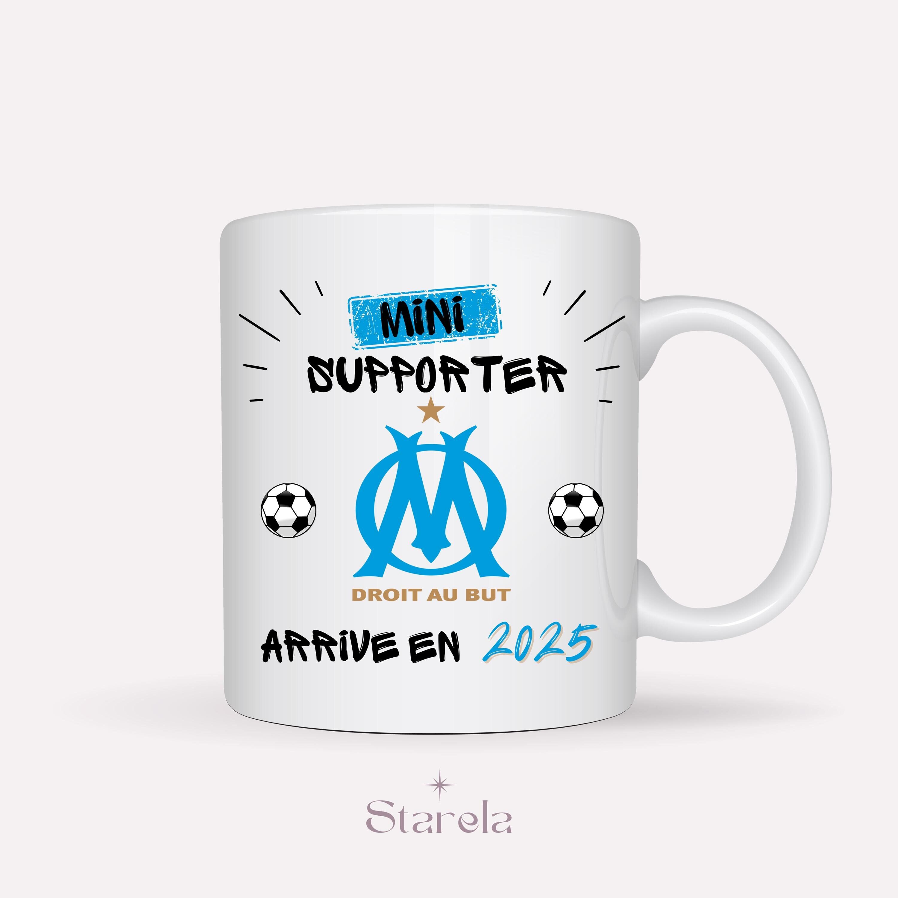 Mug OM Officiel – 310 Ml, Céramique, Pour Boire Ton Café En Mode Marseillais !