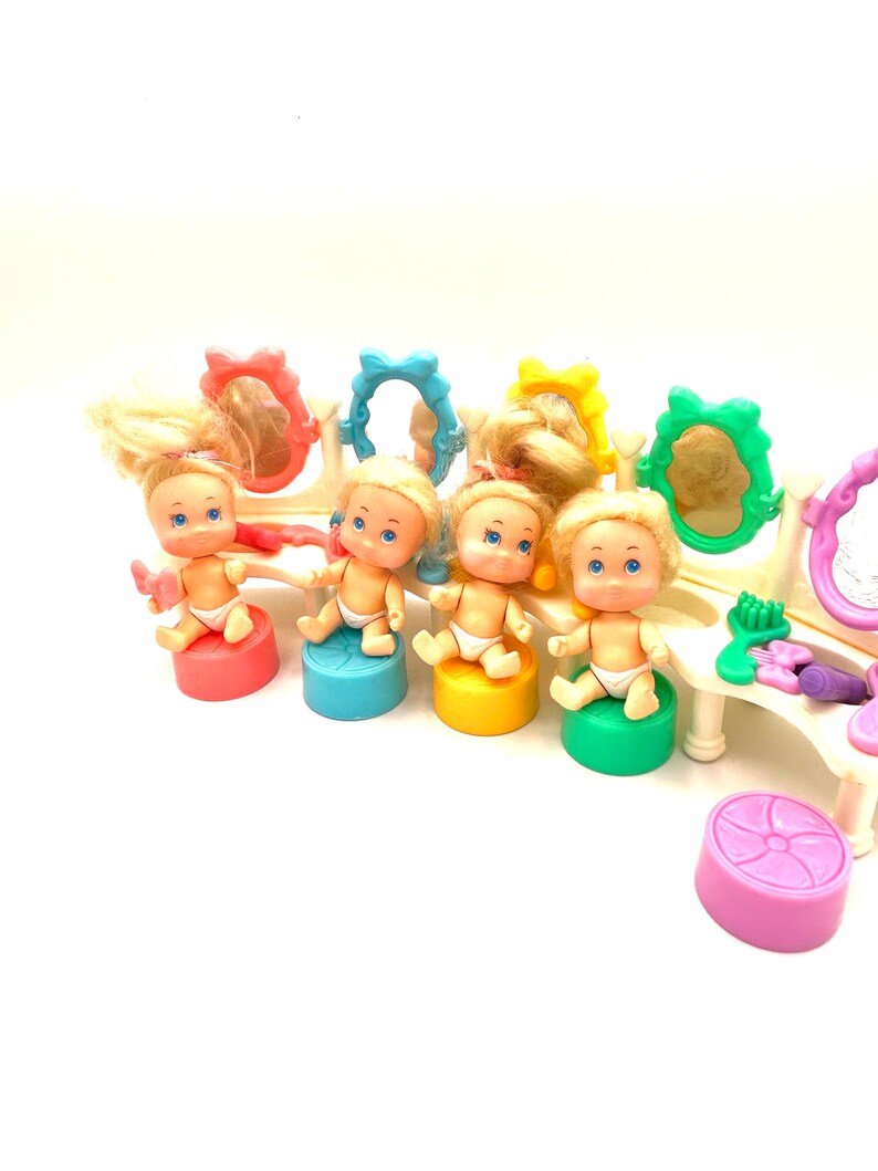 Vintage Quints Dolls Set Etsy