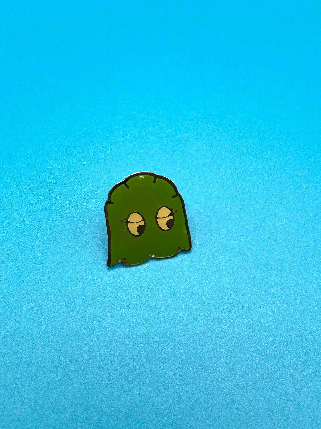 Packman Pin Vintage 80s Pacman Enamel Pin - Etsy