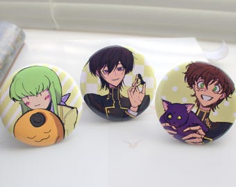 Code Geass badges