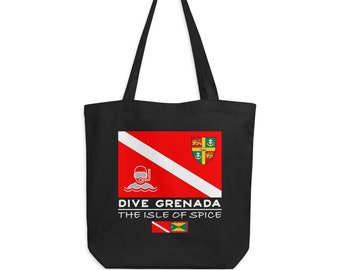 Dive Grenada Tote Bag