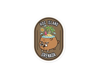 Hog Island sticker