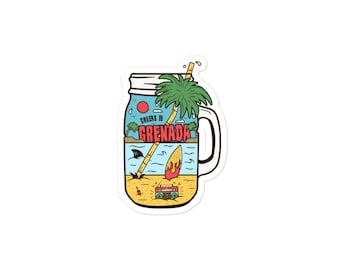 Cheers to Grenada sticker